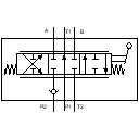 6/3-Wege-Proportional Handhebelventil