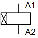 Relay with switch-on delay