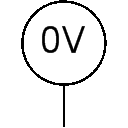 Electrical connection 0V