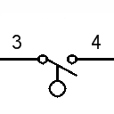 Switch with roll (make)