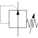 Variable pressure reducing valve