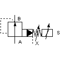 Pilot-operated proportional pressure reducing valve