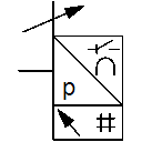 Pressure sensor with display