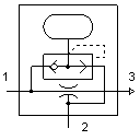 Single-level ejector with push-out unit (Vacuum generator)